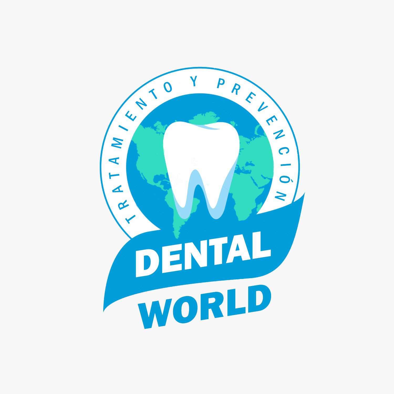 Logotipo Dental World