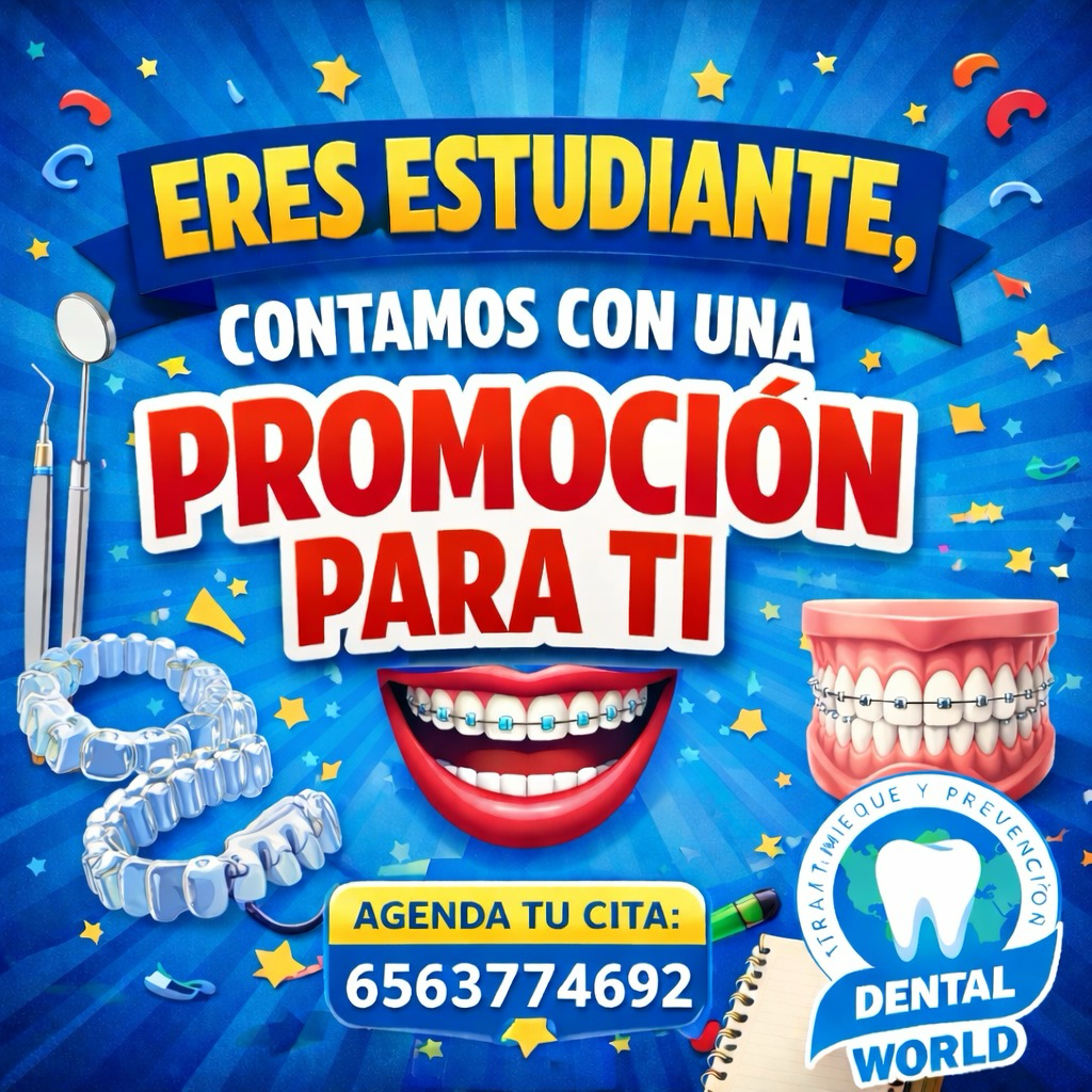 Promoción para estudiantes Dental World